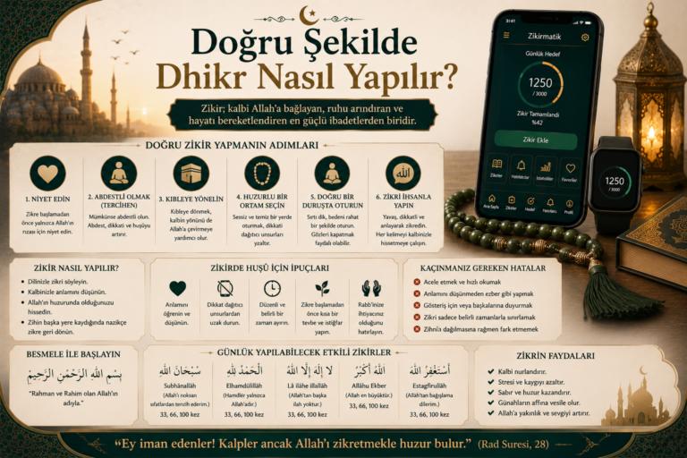 Doğru Şekilde Dhikr Nasıl Yapılır?